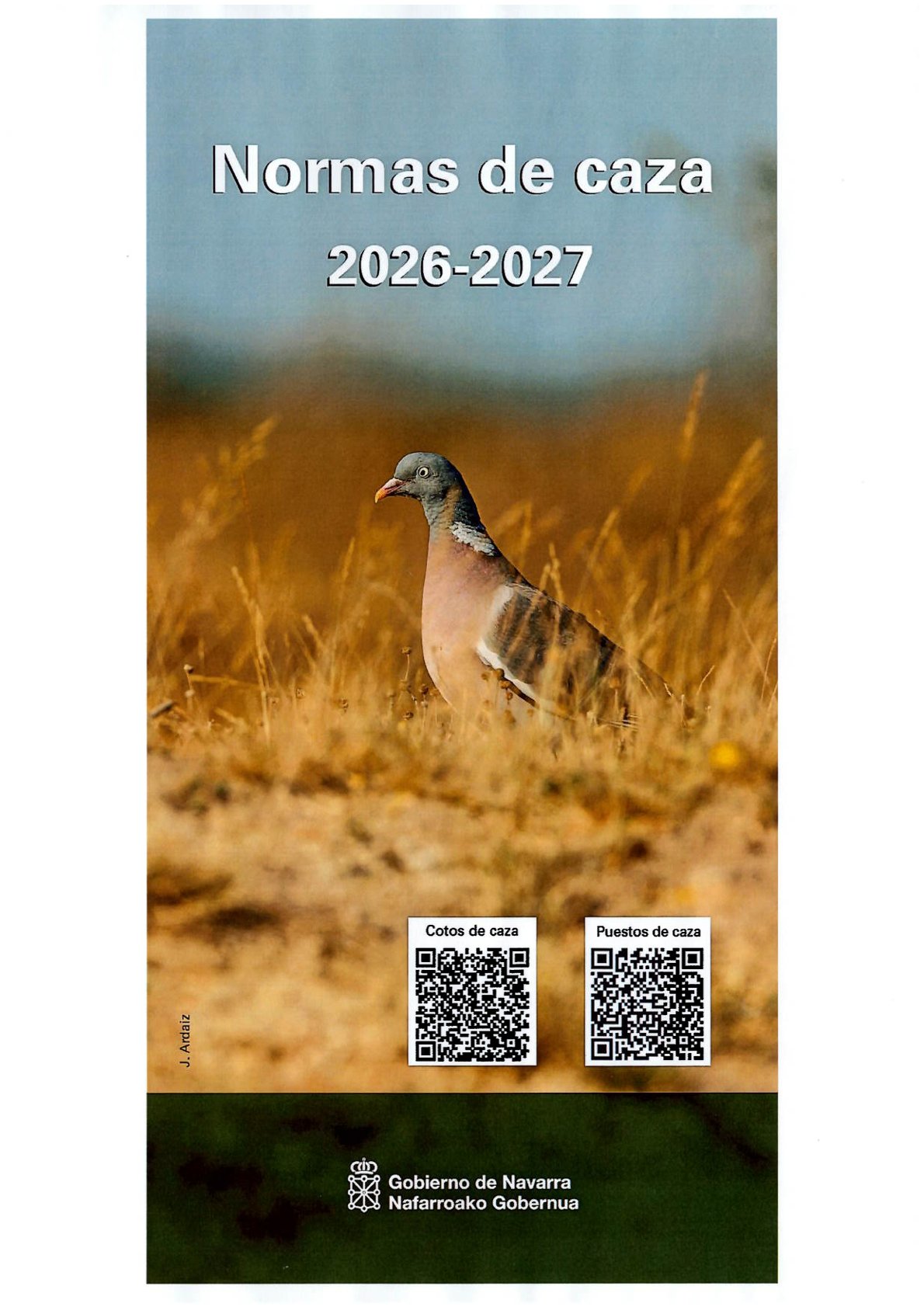 NORMAS DE CAZA TEMPORADA 2026-2027